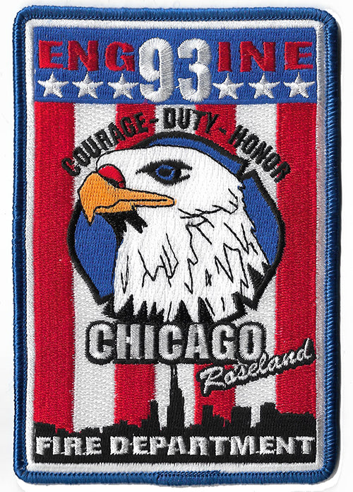 Chicago Engine 93 Roseland Fire Patch