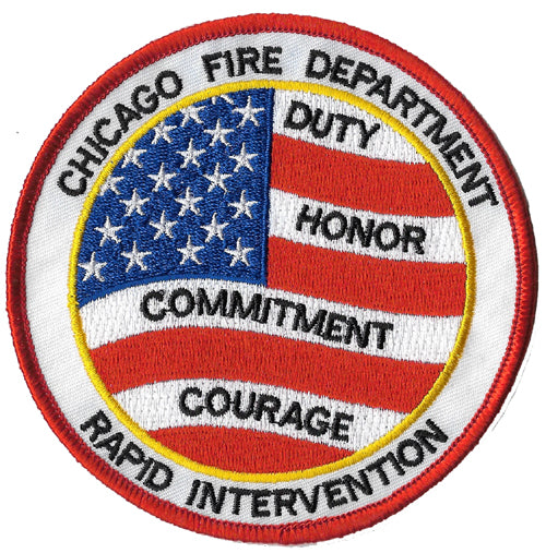Chicago RIT Rapid Intervention Team Fire Patch