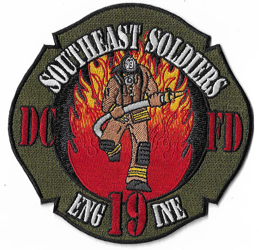 DCFD Engine 19 Southeast Soldiers NEW Fire Patch