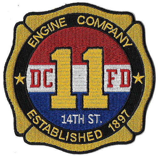 DCFD Engine 11 14th St. Established 1897 NEW Fire Patch