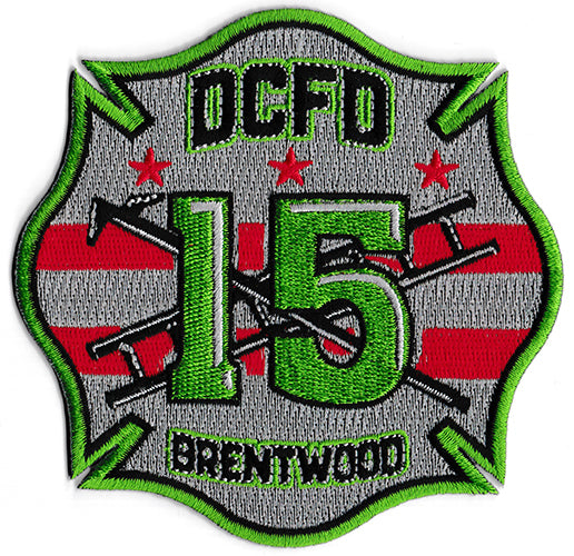 DCFD Truck 15 Brentwood Hook & Ladder Fire Patch