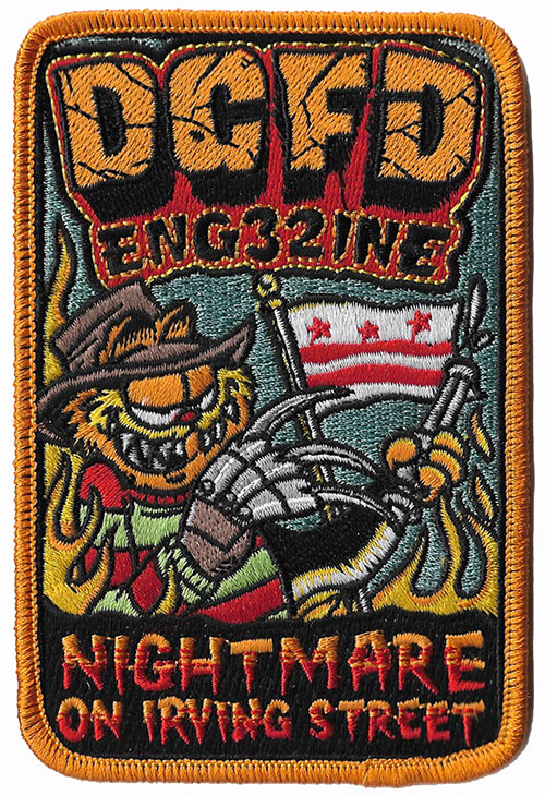 DCFD Engine 32 Nightmare on Irving Street NEW Fire Patch
