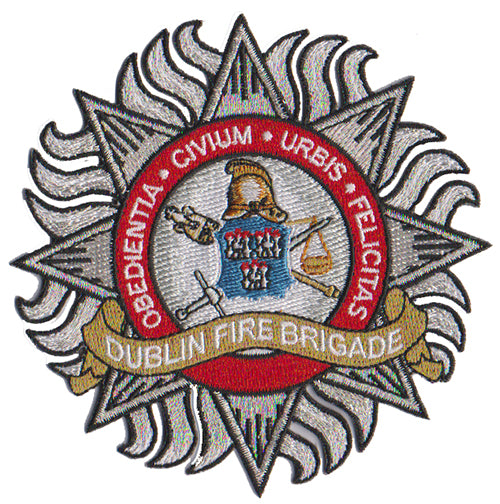 Dublin, Ireland Fire Brigade Crest NEW Fire Patch