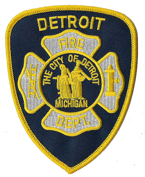 Detroit Fire Department Patch