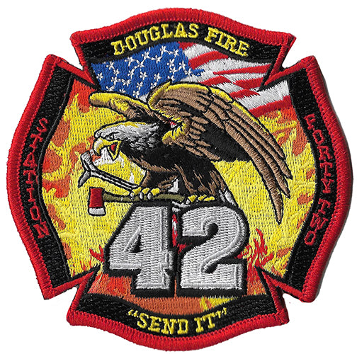 Douglas, MA Station 42 Send It Fire Patch