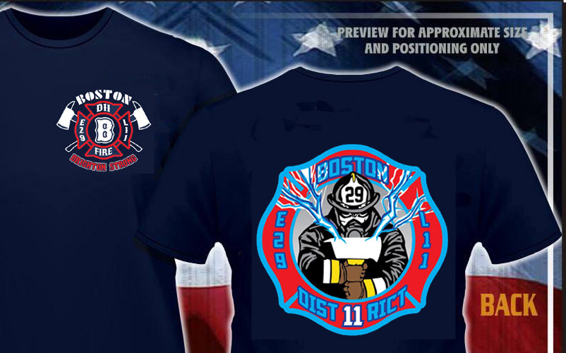 Boston Fire - T-Shirts | FEUER1 - FIRE1