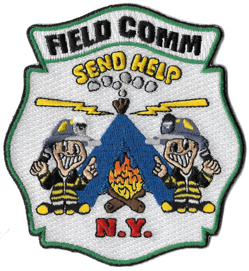 New York City Field Comm "Send Help" FCU Fire Patch