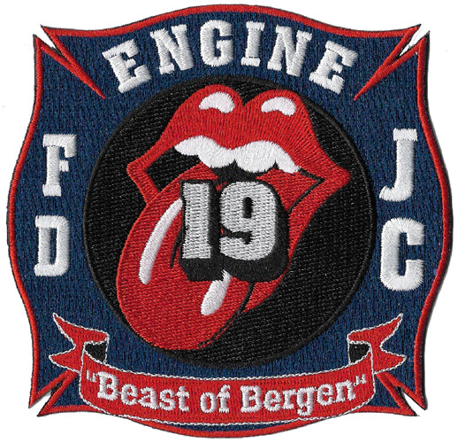 Jersey City Engine 19 Beast of Bergen Fire Patch
