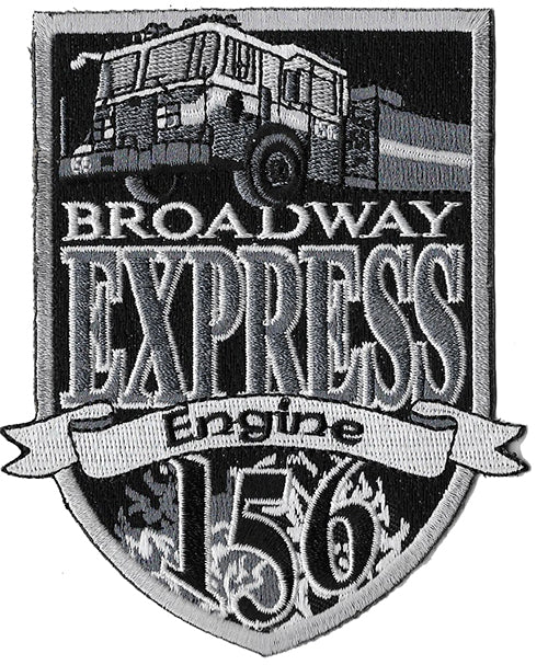 New York City Engine 156 Broadway Express Subdued NEW Fire Patch