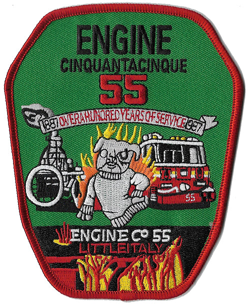 New York City  Engine 55 Little Italy Fire Patch