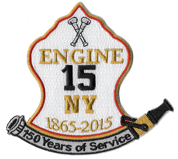 New York City Engine 15 "150 Years" Fire Patch