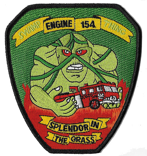 New York City Engine 154 Swamp Thing Patch