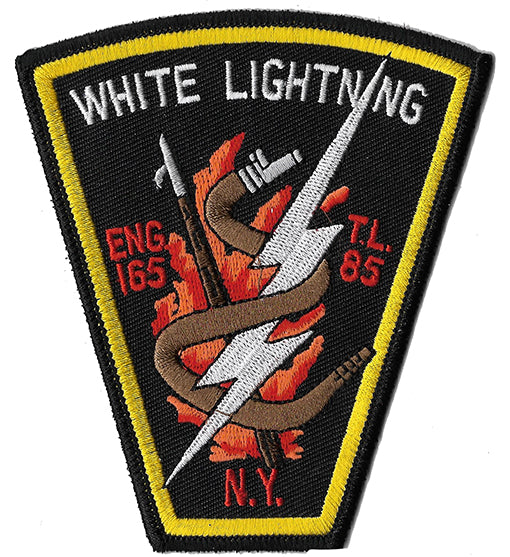 New York City Engine 165 TL-85 "White Lightning" Patch