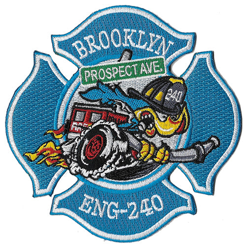 New York City Engine 240 Road Runners Fire Patch | Eagle