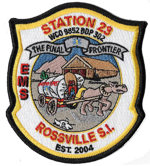 New York City EMS Station 23 The Final Frontier Patch