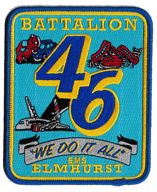 New York City EMS Battalion 46 NEW Fire Patch