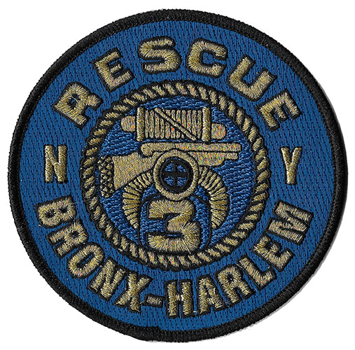 New York City Rescue 3 Bronx - Harlem NEW Fire Patch