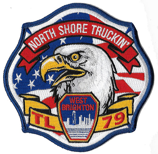 New York City TL-79 Retro North Shore Truckin' Patch
