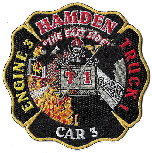 Hamden, CT Engine 3 Truck 1 The East Side Fire Patch