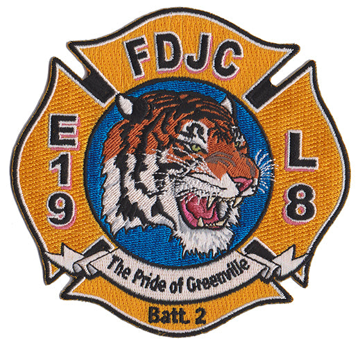 Jersey City, NJ Engine 19 Ladder 8 Batt. 2 Pride of Greenville