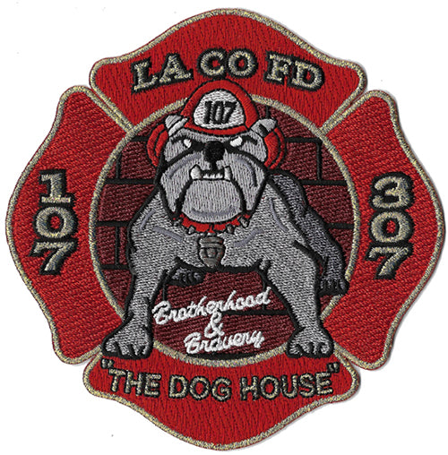 LA County Station 107 The Dog House Fire Patch