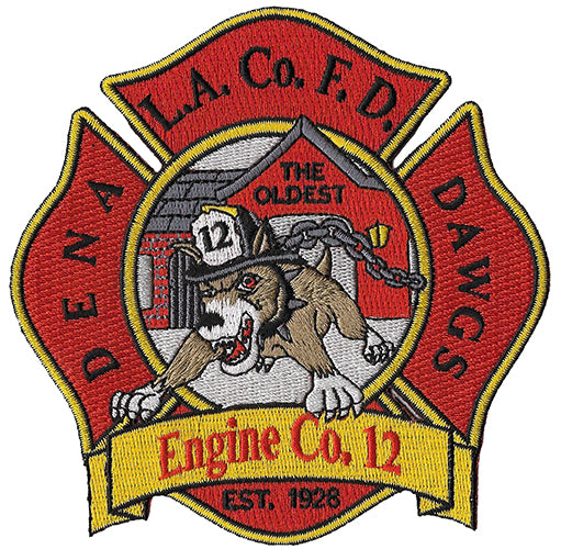 LA County Station 12 Dena Dawgs Fire Patch