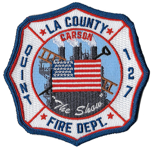 LA County Station 127 **NEW** Home of the Show "Emergency" Fire Patch