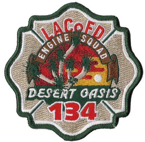 LA County Station 134 Desert Oasis Fire Patch