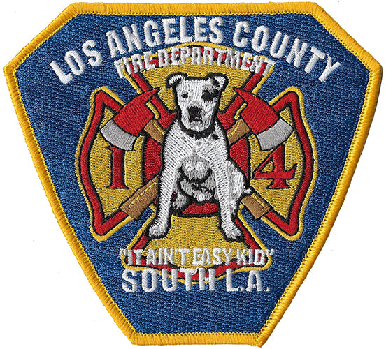LA County Station 14 South LA Fire  Patch