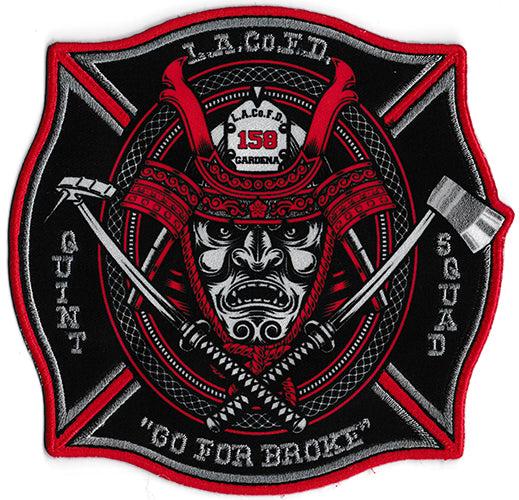 LA County Station 158 Go For Broke New Fire Patch