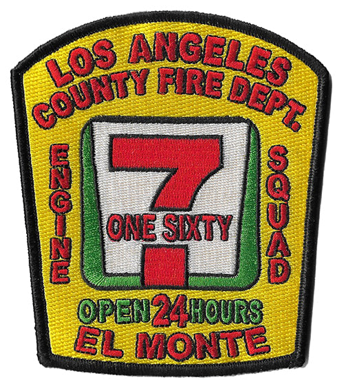 LA County Station 167 El Monte Open 24 Hours Fire Patch
