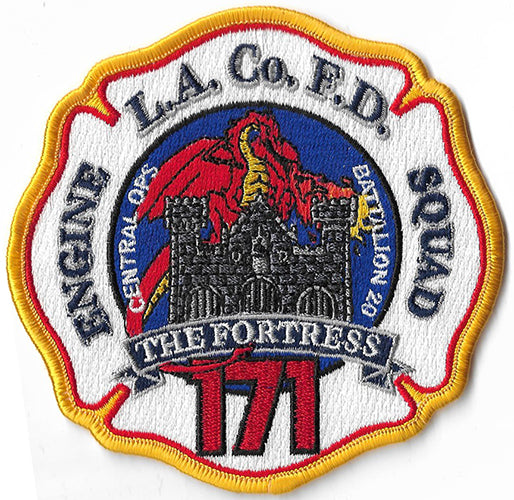 LA County Station 171 Battalion 20 The Fortress Fire Patch