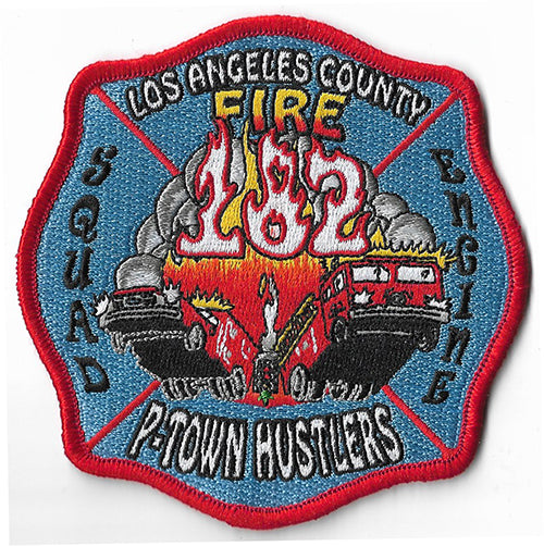 LA County Station 182 P-Town Hustlers Fire Patch
