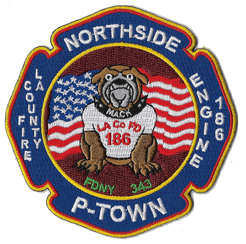 LA County Station 186 P-Town Northside Fire Patch