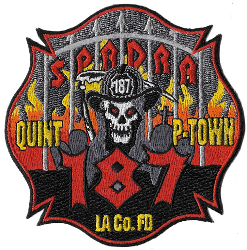 LA County Station 187 P-Town Spadra Fire Patch