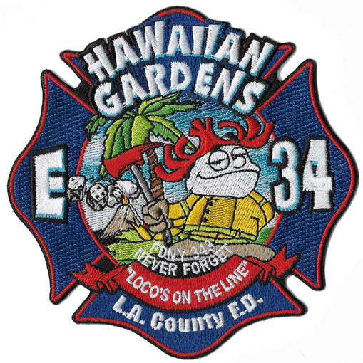 LA County Station 34 Hawaiian Gardens Fire Patch