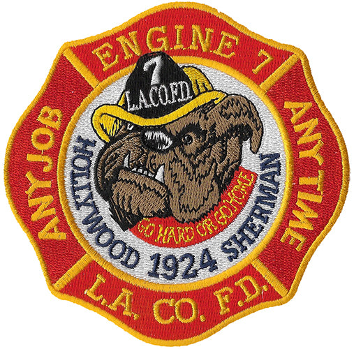thumbnail image 2 of Los Angeles County Fire Department Seal Sticker – Weatherproof Vinyl Decal For Car, LAFD Firefighter 2 of 3