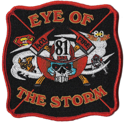 LA County Station 81 Eye of the Storm Fire Patch