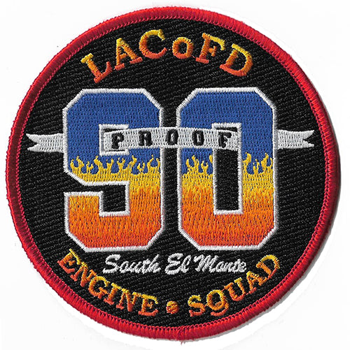 LA County Station 90 - 90 Proof Fire Patch