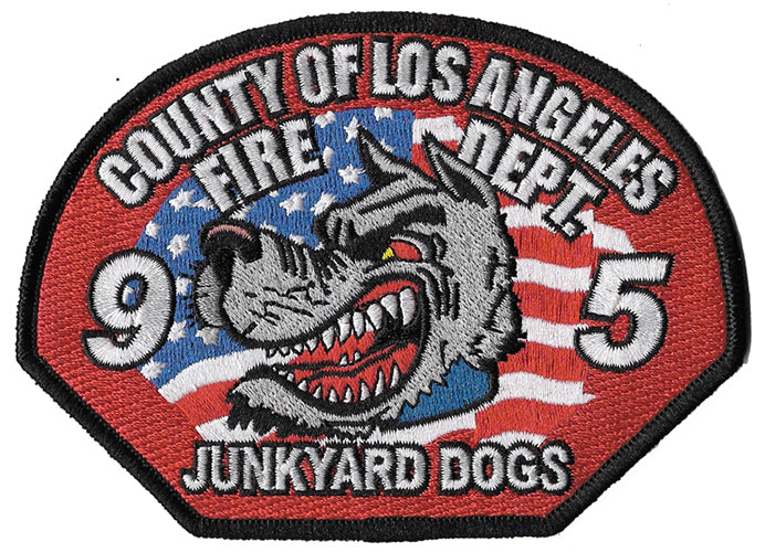 LA County Station 95 Junkyard Dogs Fire Patch