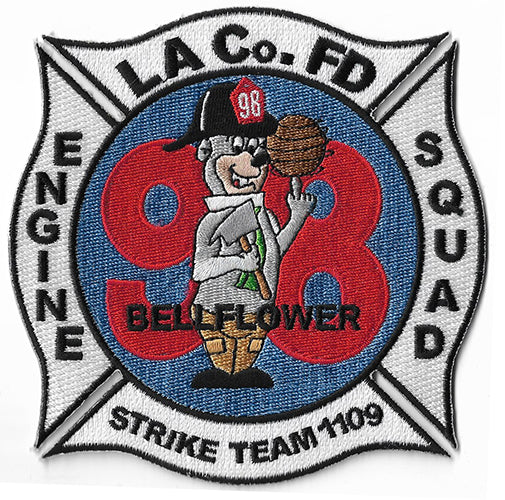 LA County Station 98 Bellflower Strike Team Fire Patch