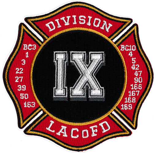 LA County Division 9 Fire Patch