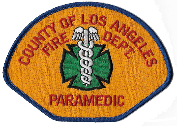 LA County Paramedic Fire Patch