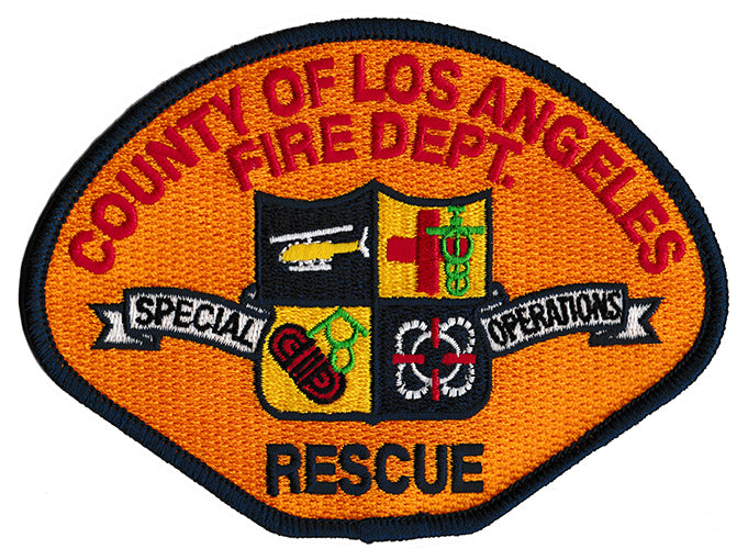 LA County Special Operations Fire Rescue Patch