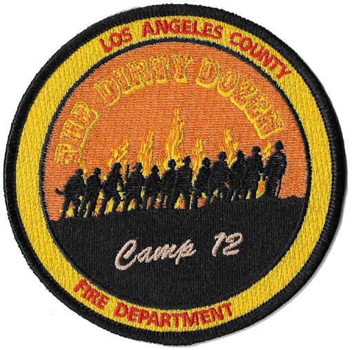 LA County Camp 12 Dirty Dozen Fire Patch