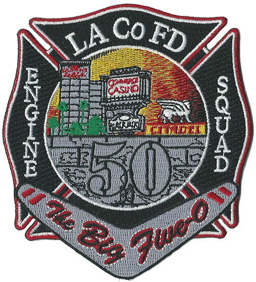 LA County Station 50 The Big Five-O Fire Patch