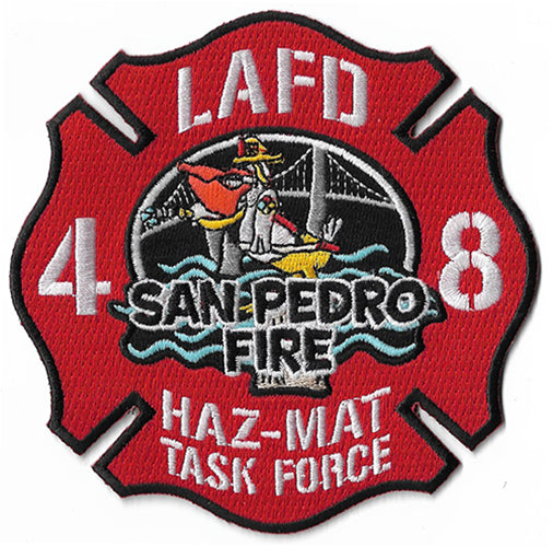 LAFD  48 San  Pedro Haz Mat Fire Patch