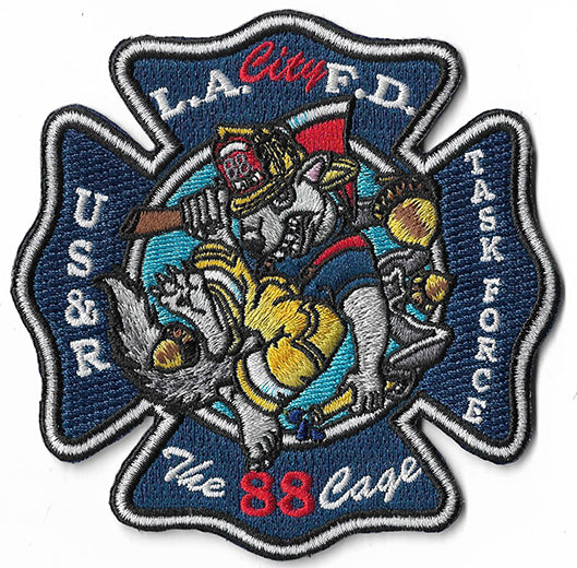 LAFD Station 88 The Cage Fire Patch