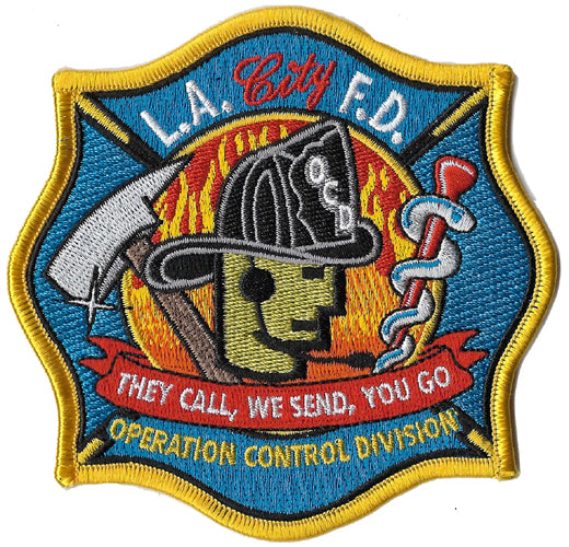 LAFD Operation Control Communications Dispatcher Fire Patch