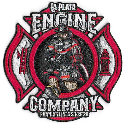 LA Plata, MD Engine 1 Running Lines Since '29 Fire Patch
